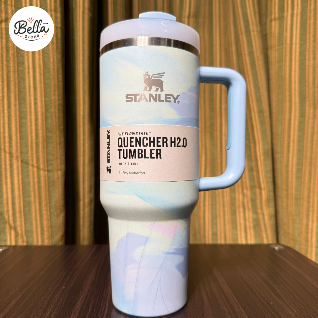 Stanley Quencher H2.0 Tumbler – 40oz 1.18L (Cool Serene Brushstrokes | Special Edition)